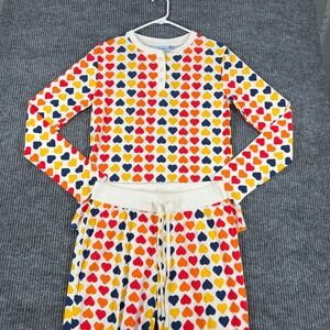 Aldi Gear Pajama Set Womens Small Long Sleeve Top & Bottom Sleepwear Casual New
